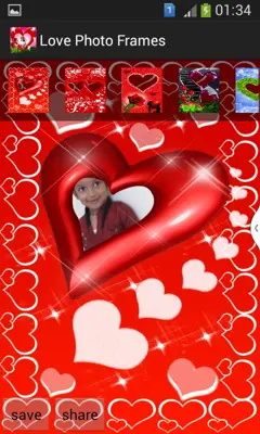 Love Photo Frames android App screenshot 4