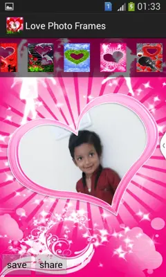 Love Photo Frames android App screenshot 5